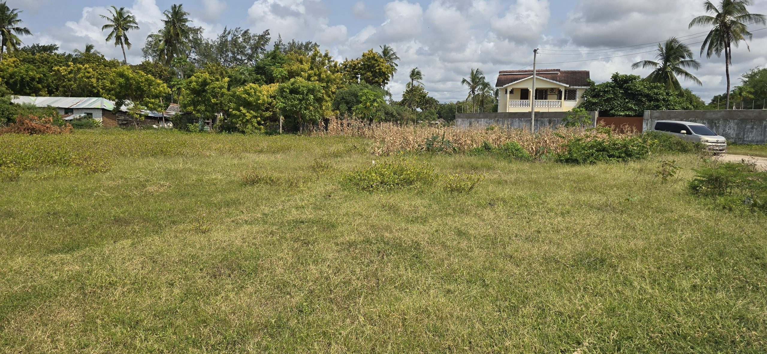 0.24 Acre Beach Plot for Sale in Kikambala | 2nd Row to the Beach with Ocean Views